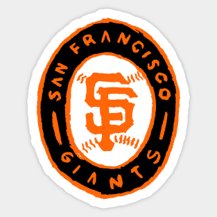 San Francisco Giaaaants Sticker